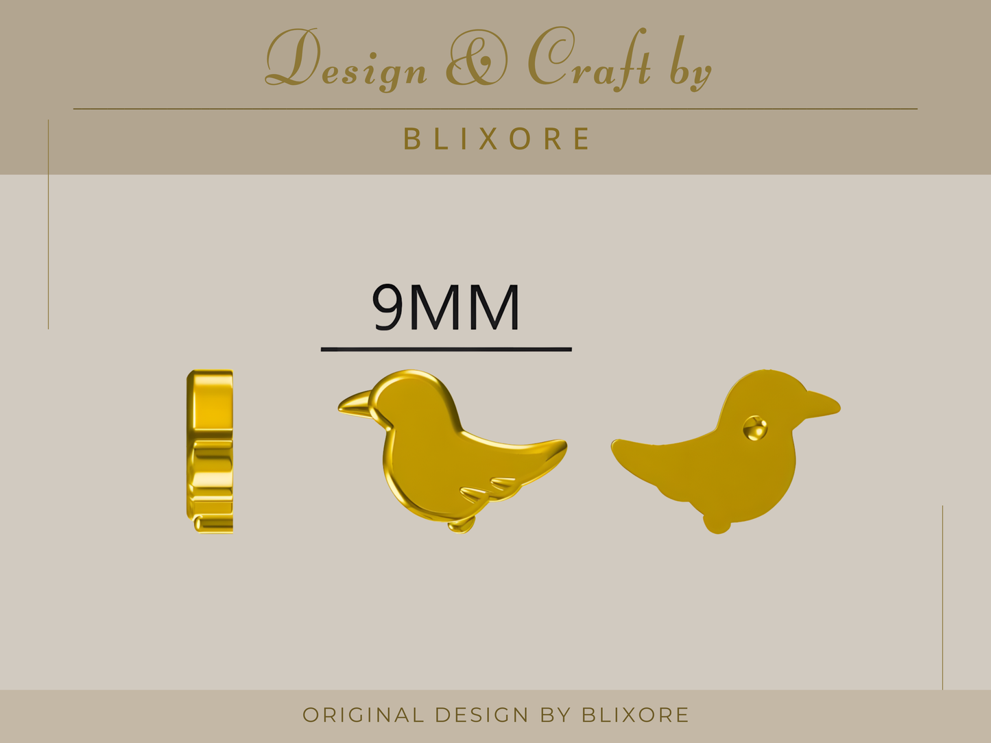 Bird Opal Stud Earrings