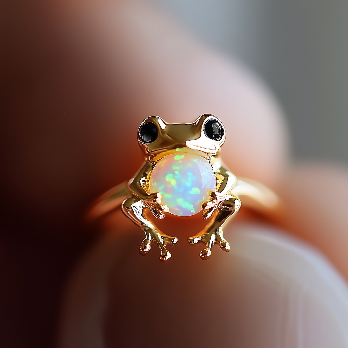 Frog Opal Ring