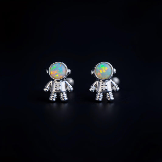 Astronaut Stud Earrings