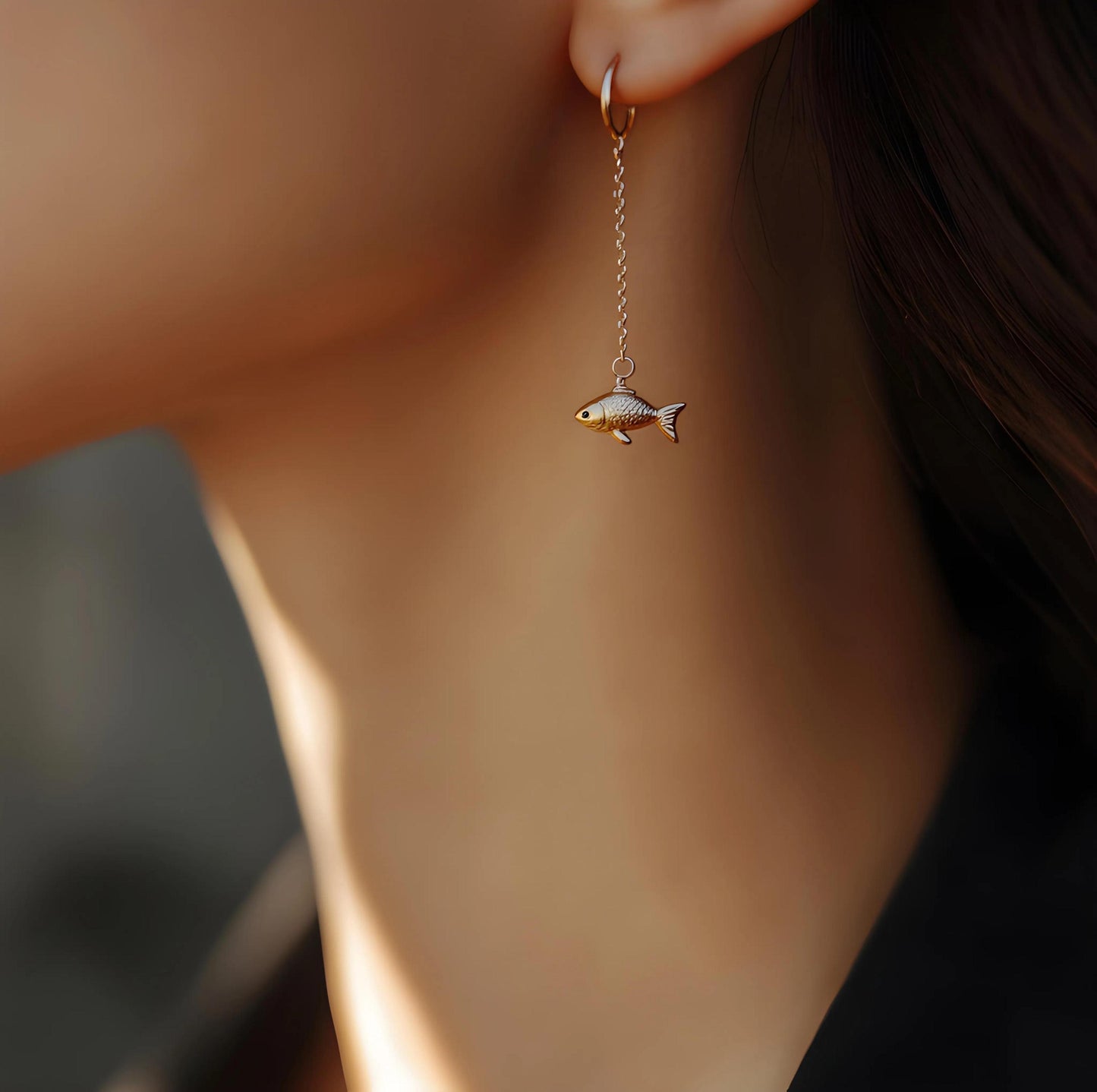 Fish Dangle Earrings