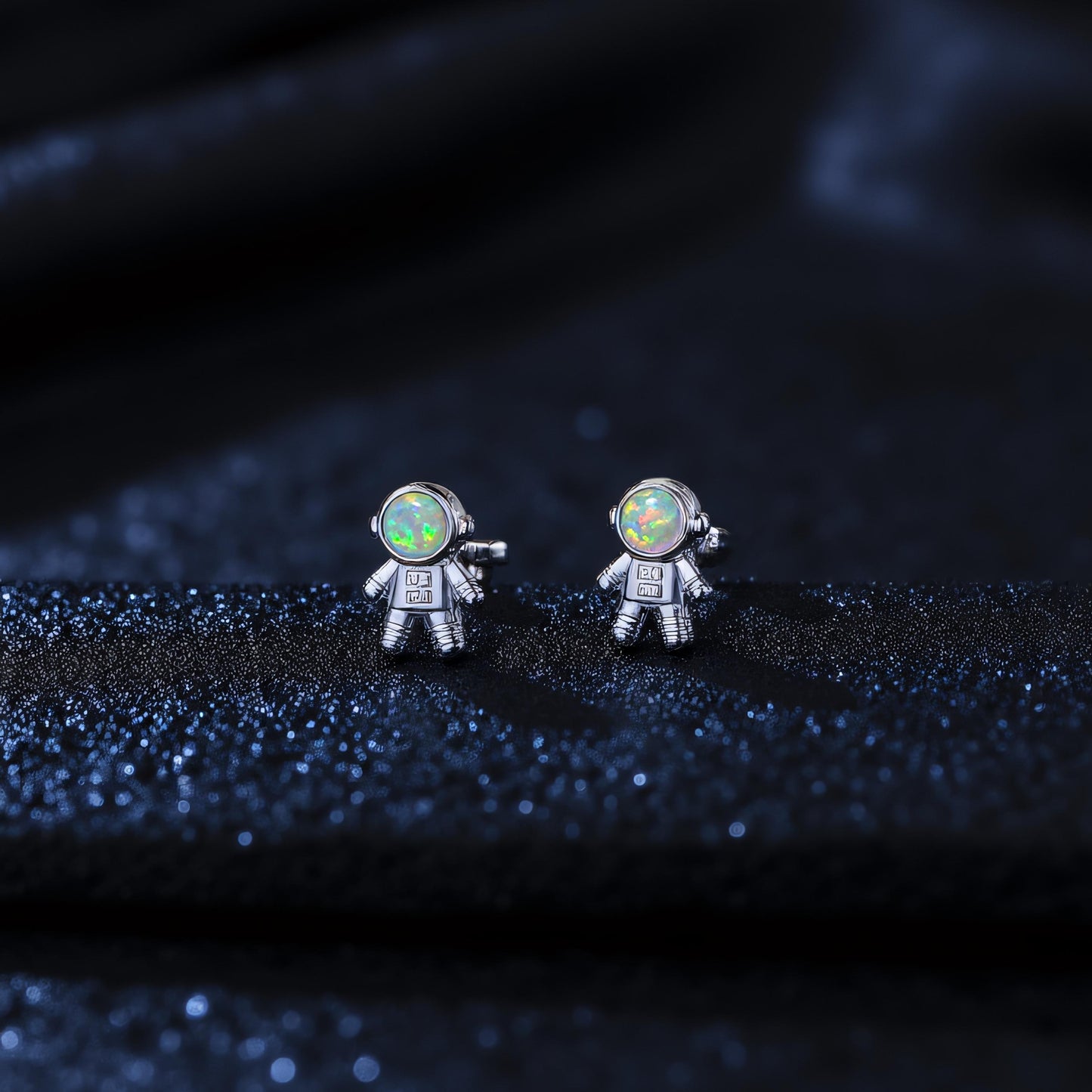 Astronaut Stud Earrings