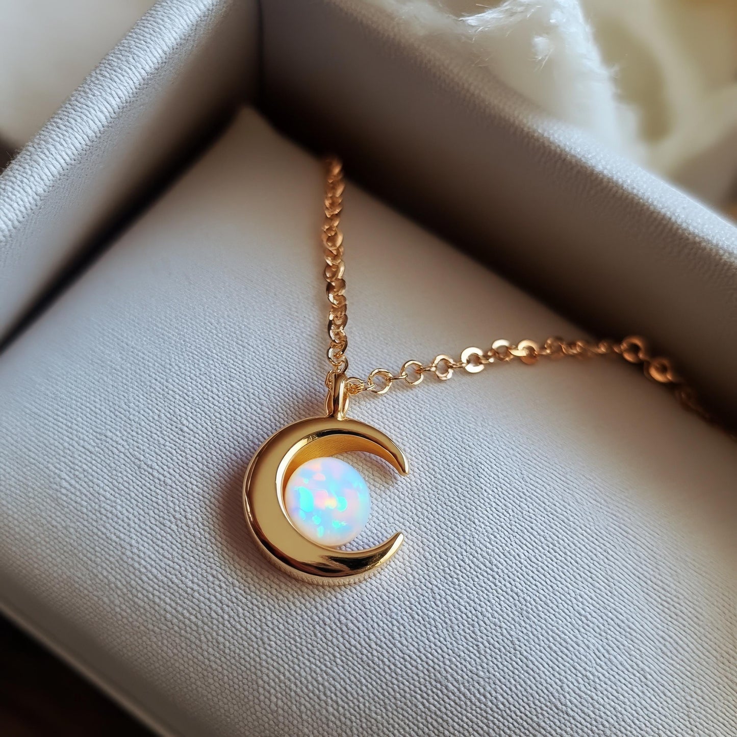 Moon Opal Necklace