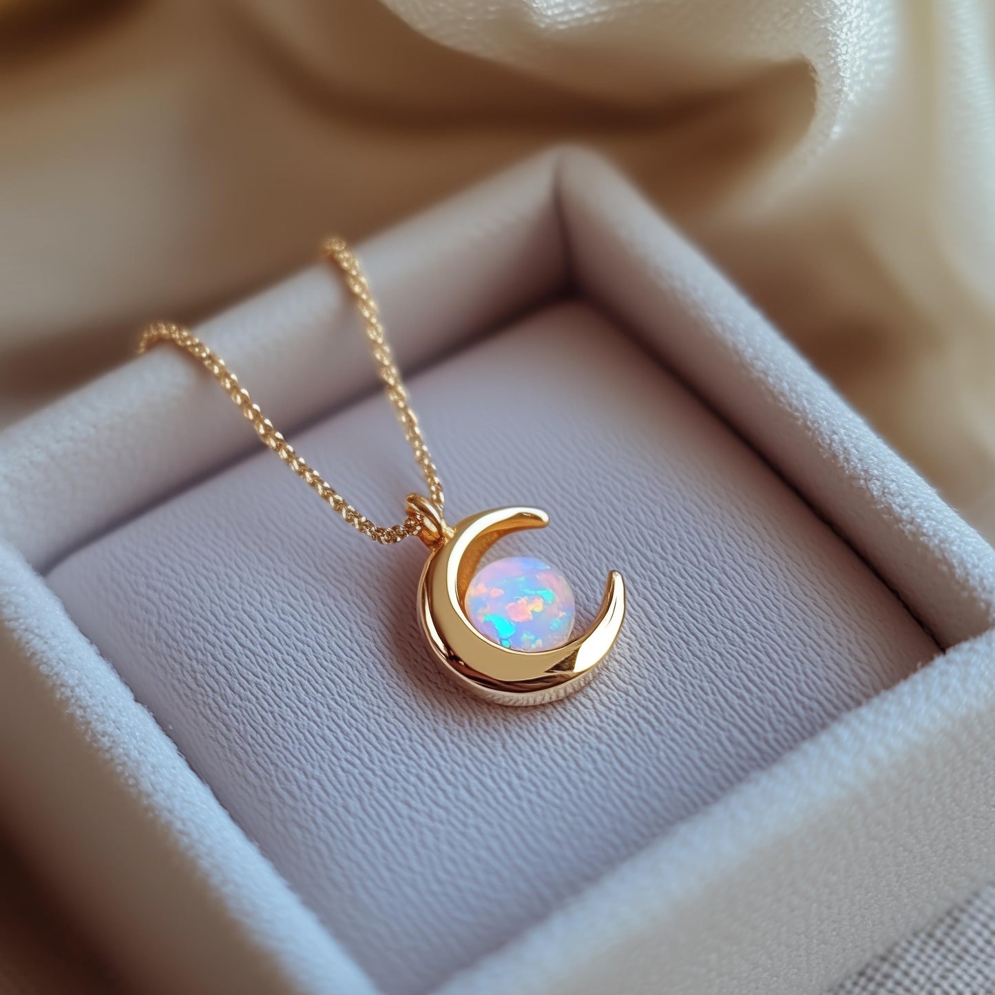 Moon Opal Necklace