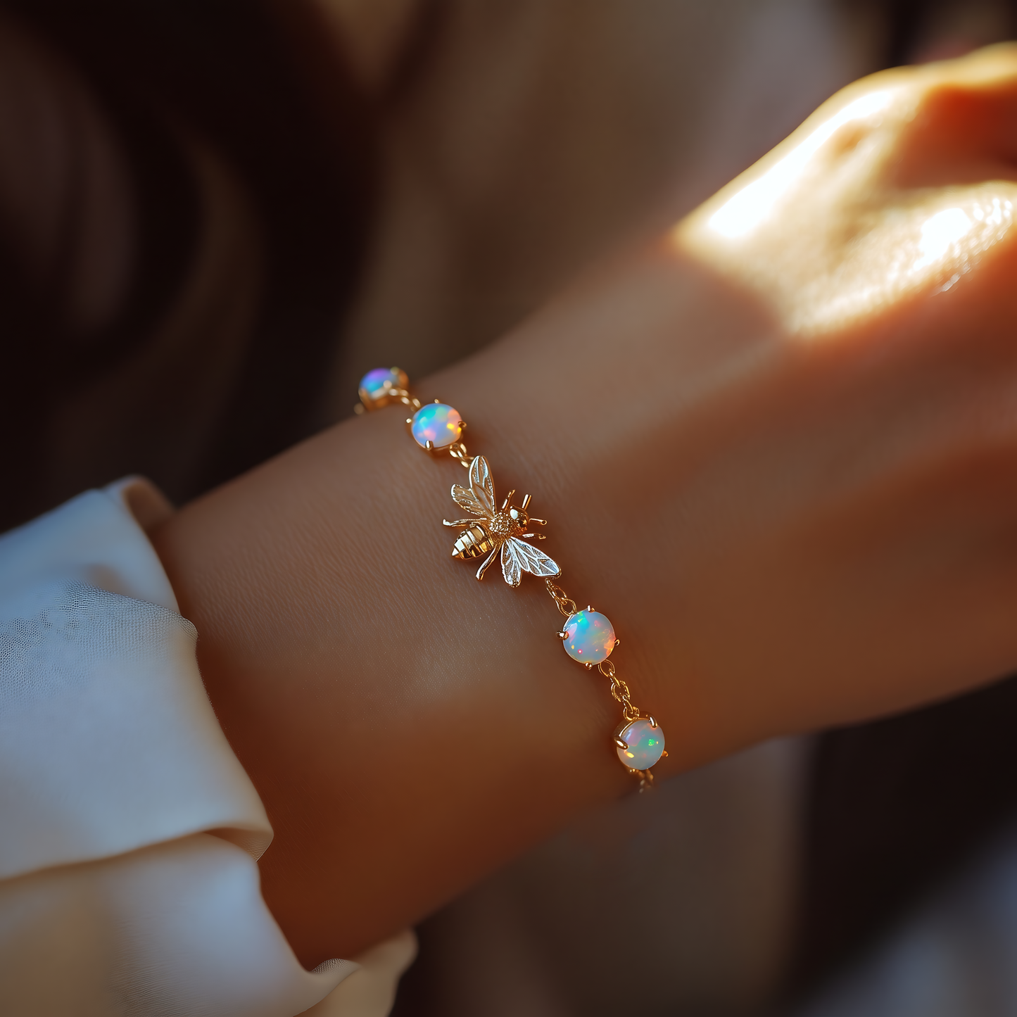 Bee Opal Bracelet