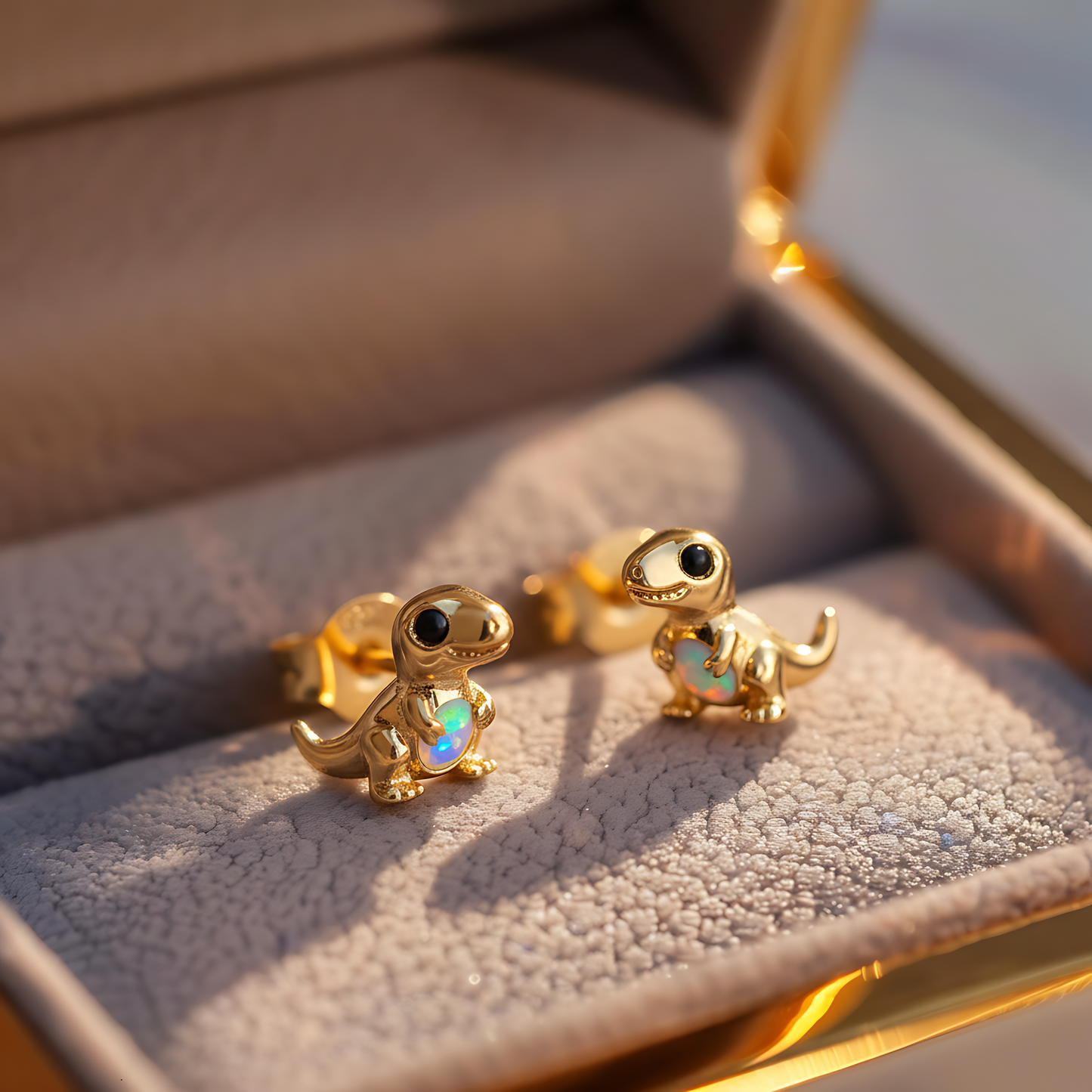 T-Rex Opal Stud Earrings