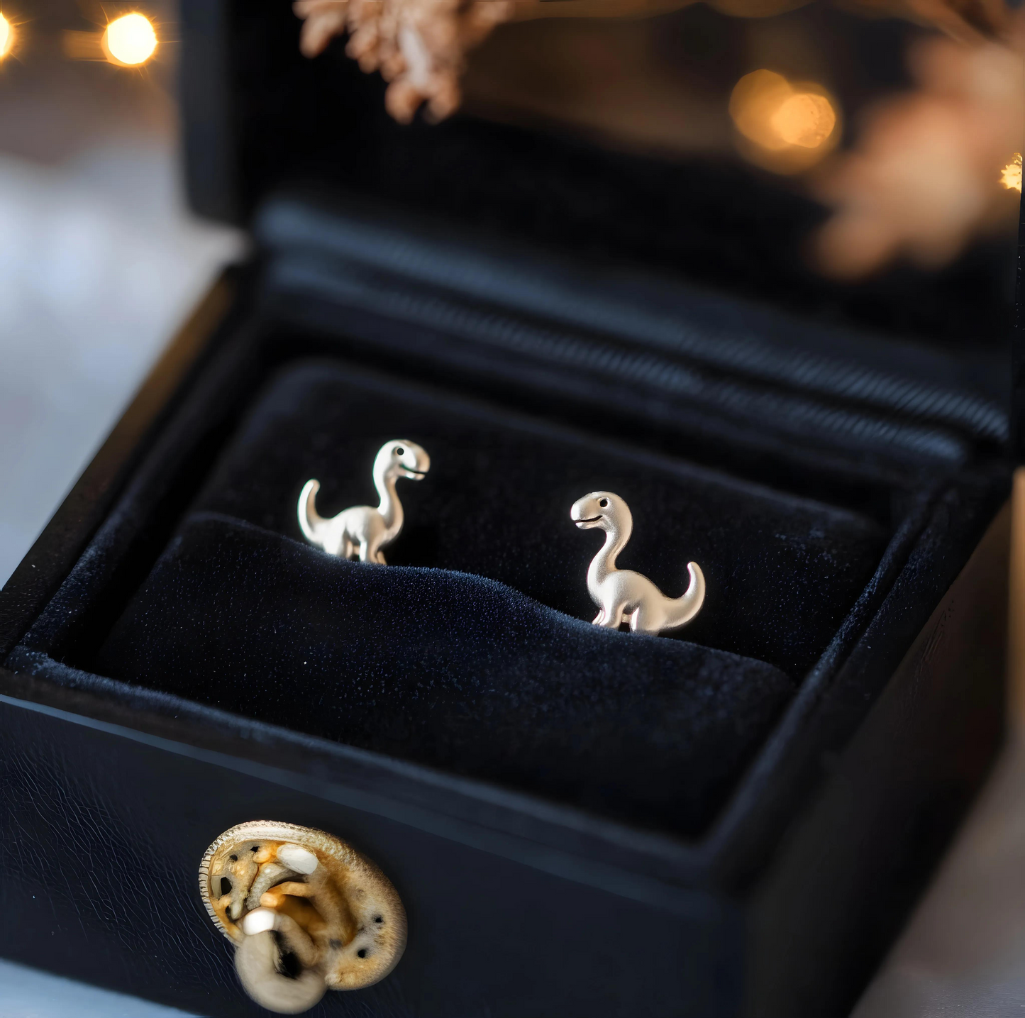 Dinosaur Stud Earrings