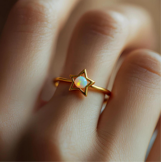 Star Opal Ring