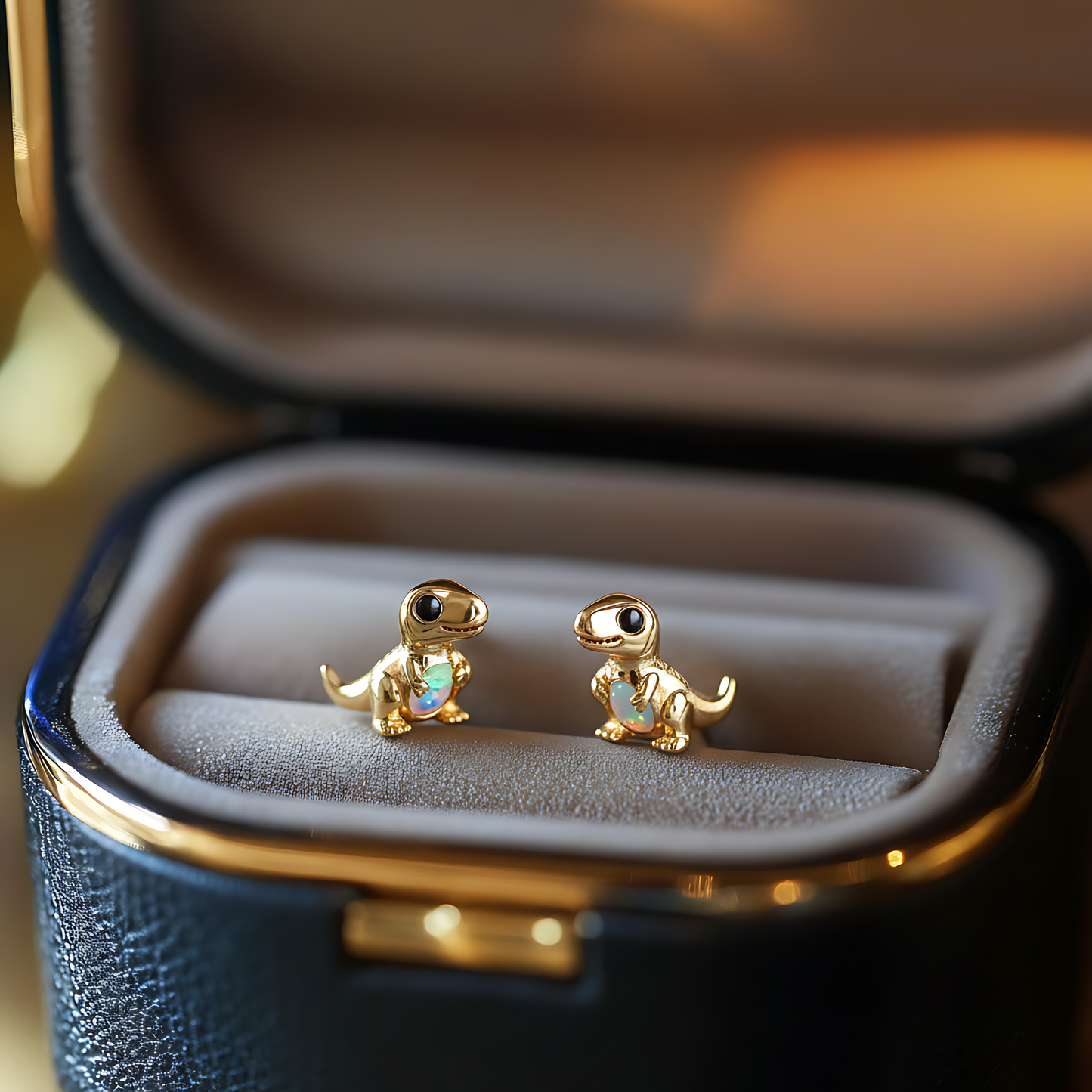 T-Rex Opal Stud Earrings