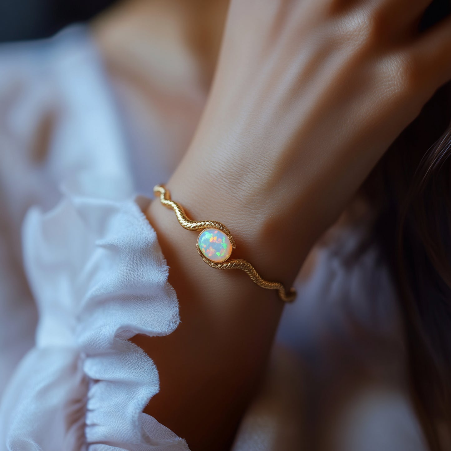 Snake Opal Bracelet