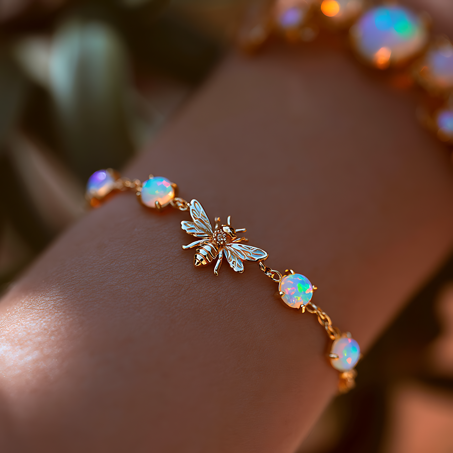 Bee Opal Bracelet
