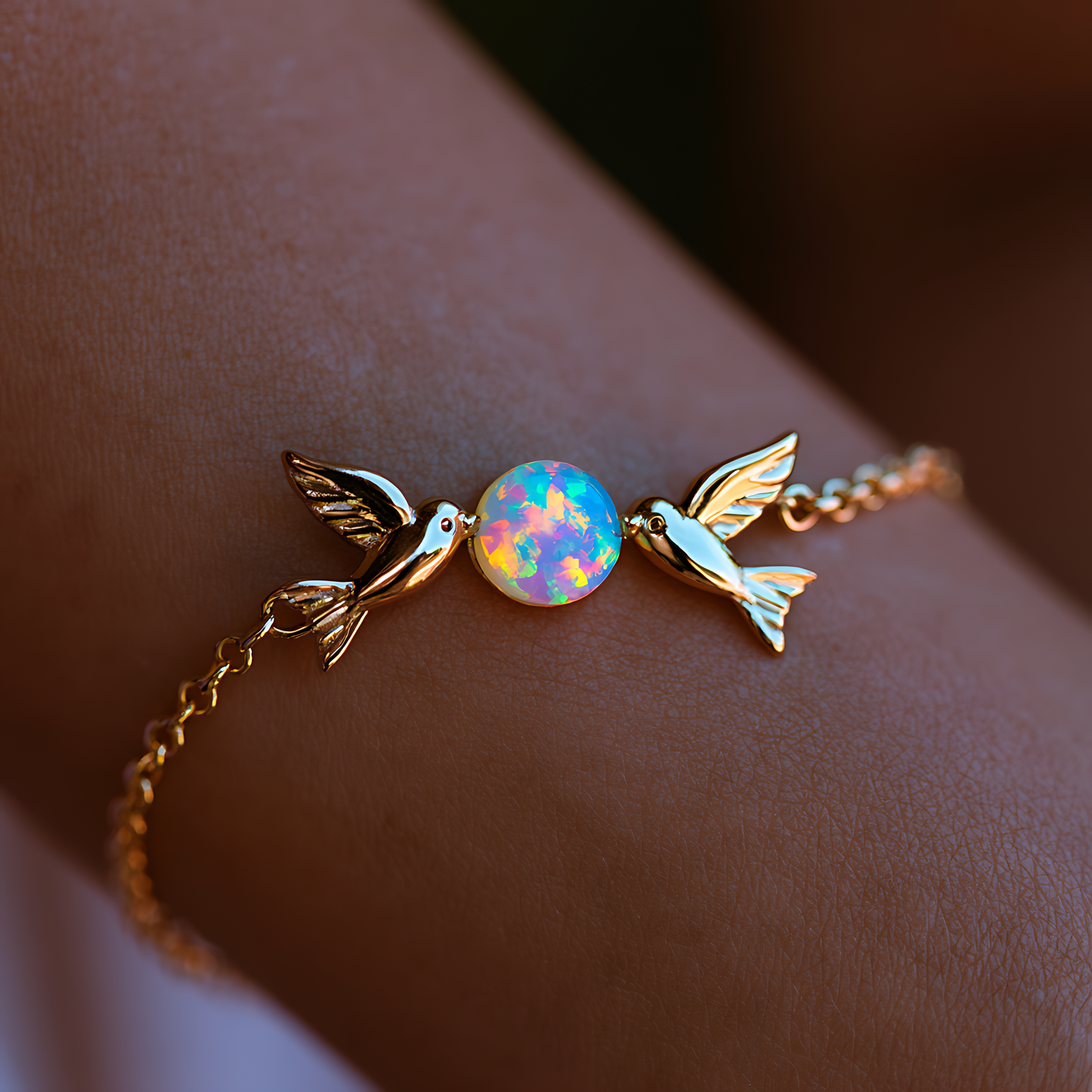 Bird Opal Bracelet