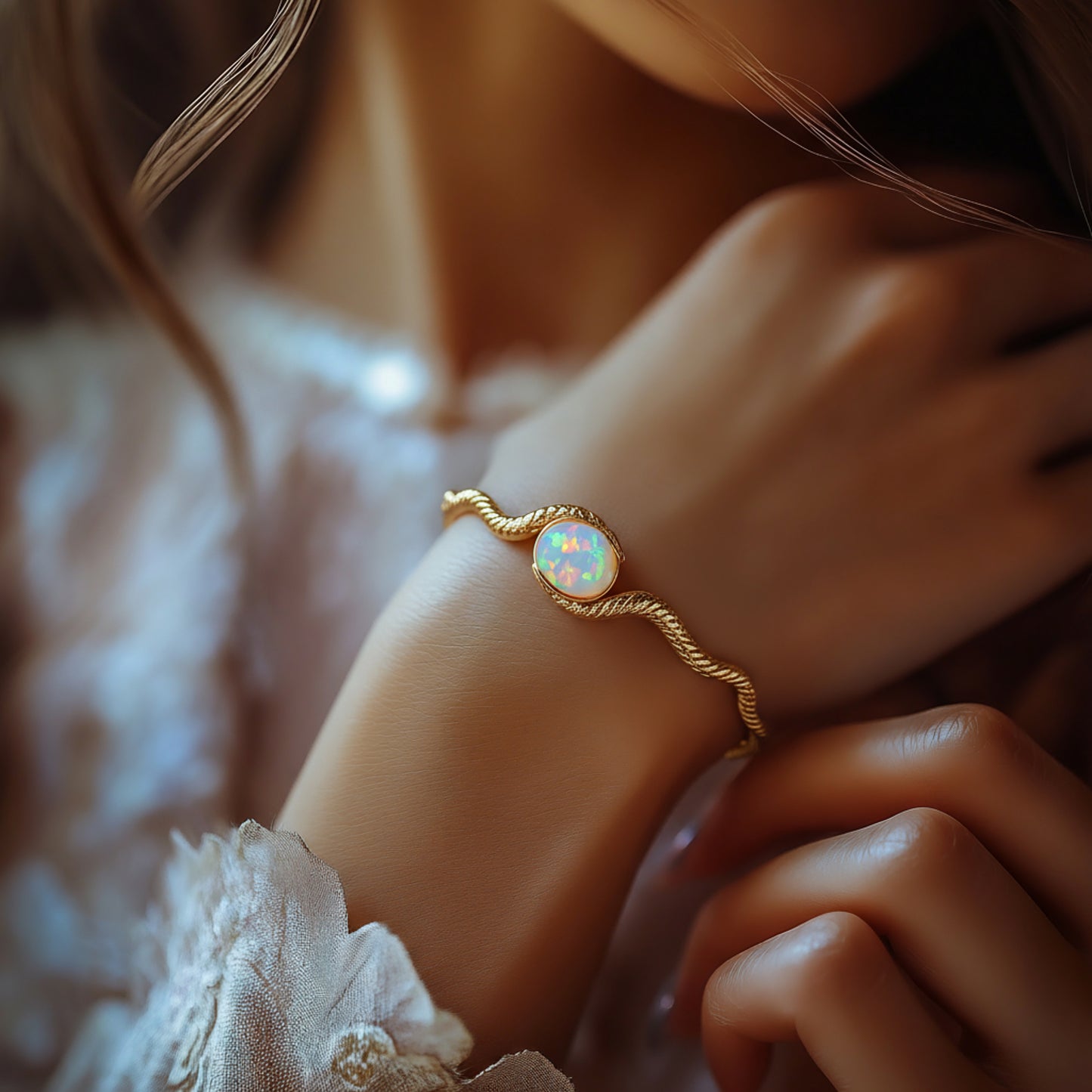 Snake Opal Bracelet