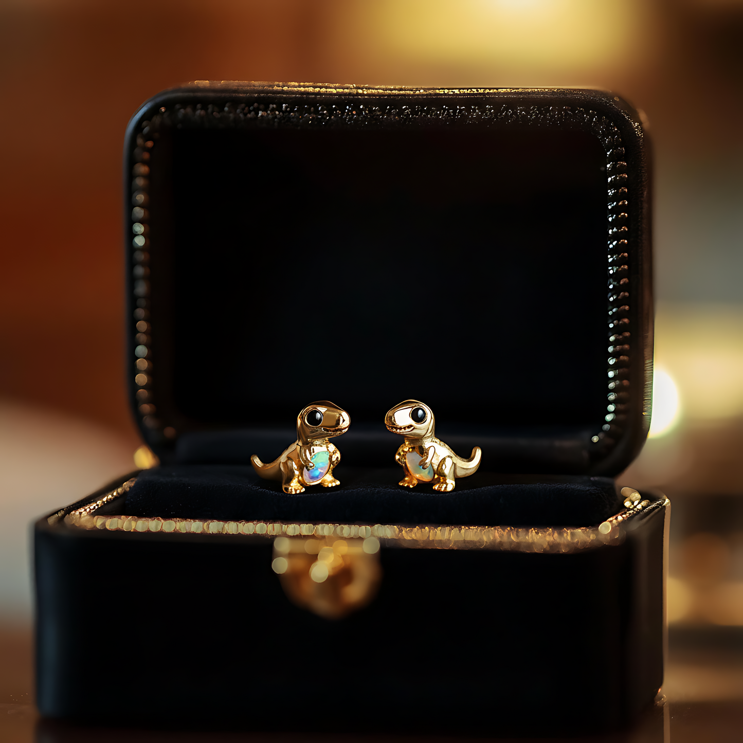T-Rex Opal Stud Earrings