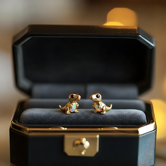 T-Rex Opal Stud Earrings