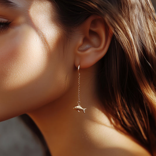 Fish Dangle Earrings