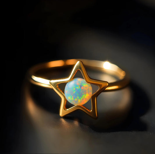 Star Opal Ring
