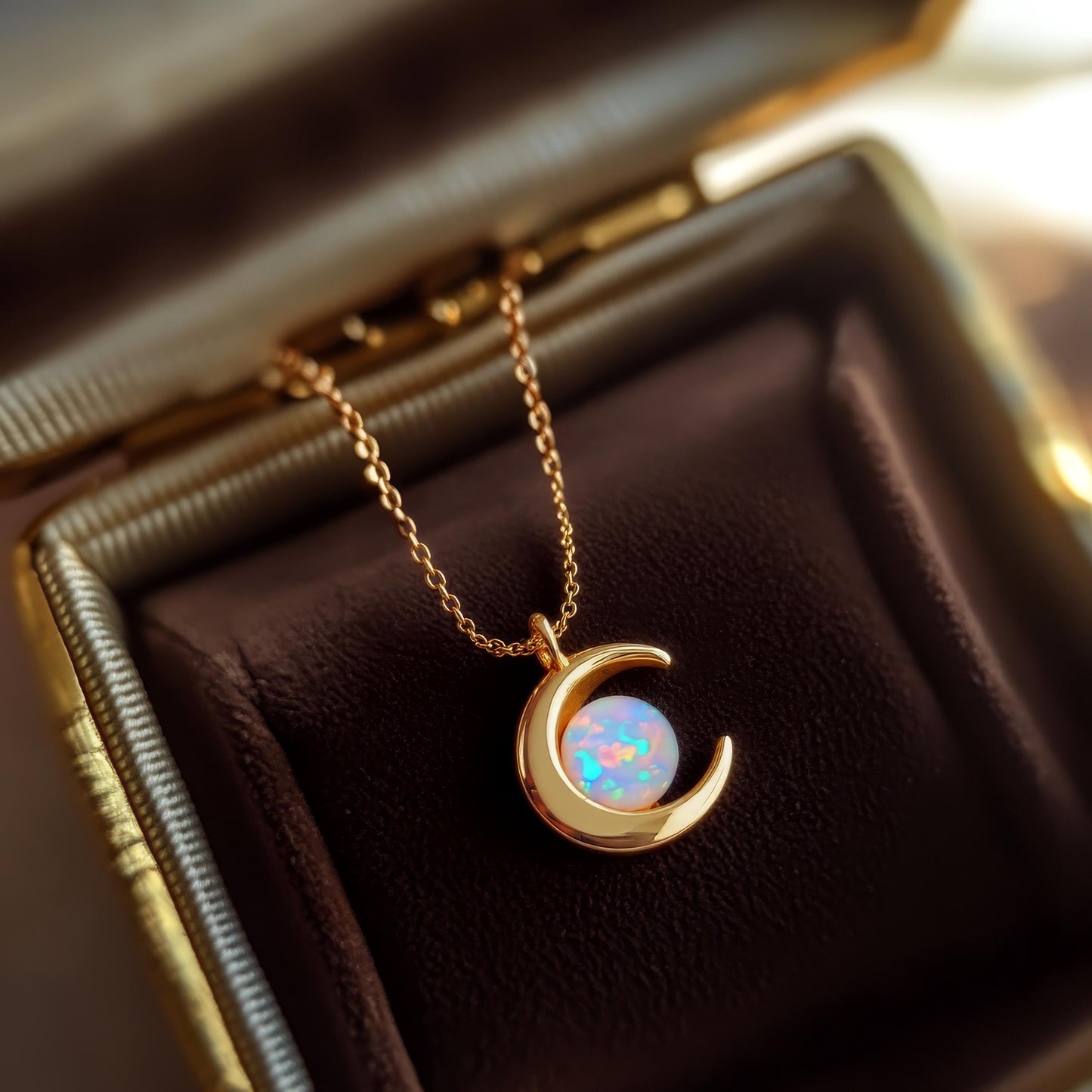 Moon Opal Necklace