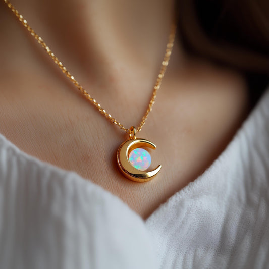 Moon Opal Necklace