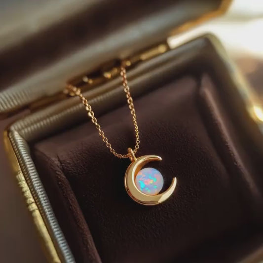Moon Opal Necklace