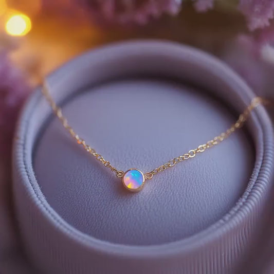 Dainty Opal Bracelet