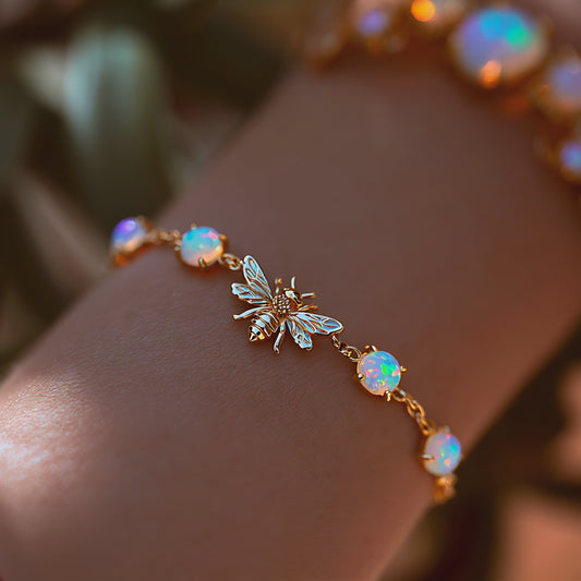 Bee Opal Bracelet