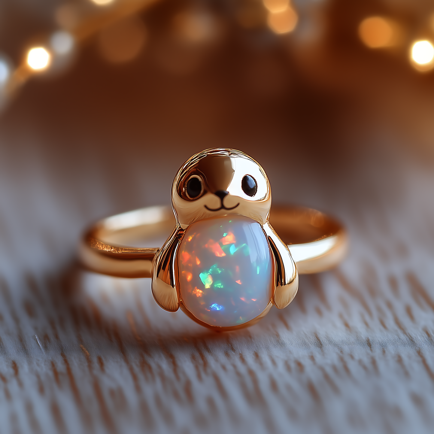 Seal Opal Ring