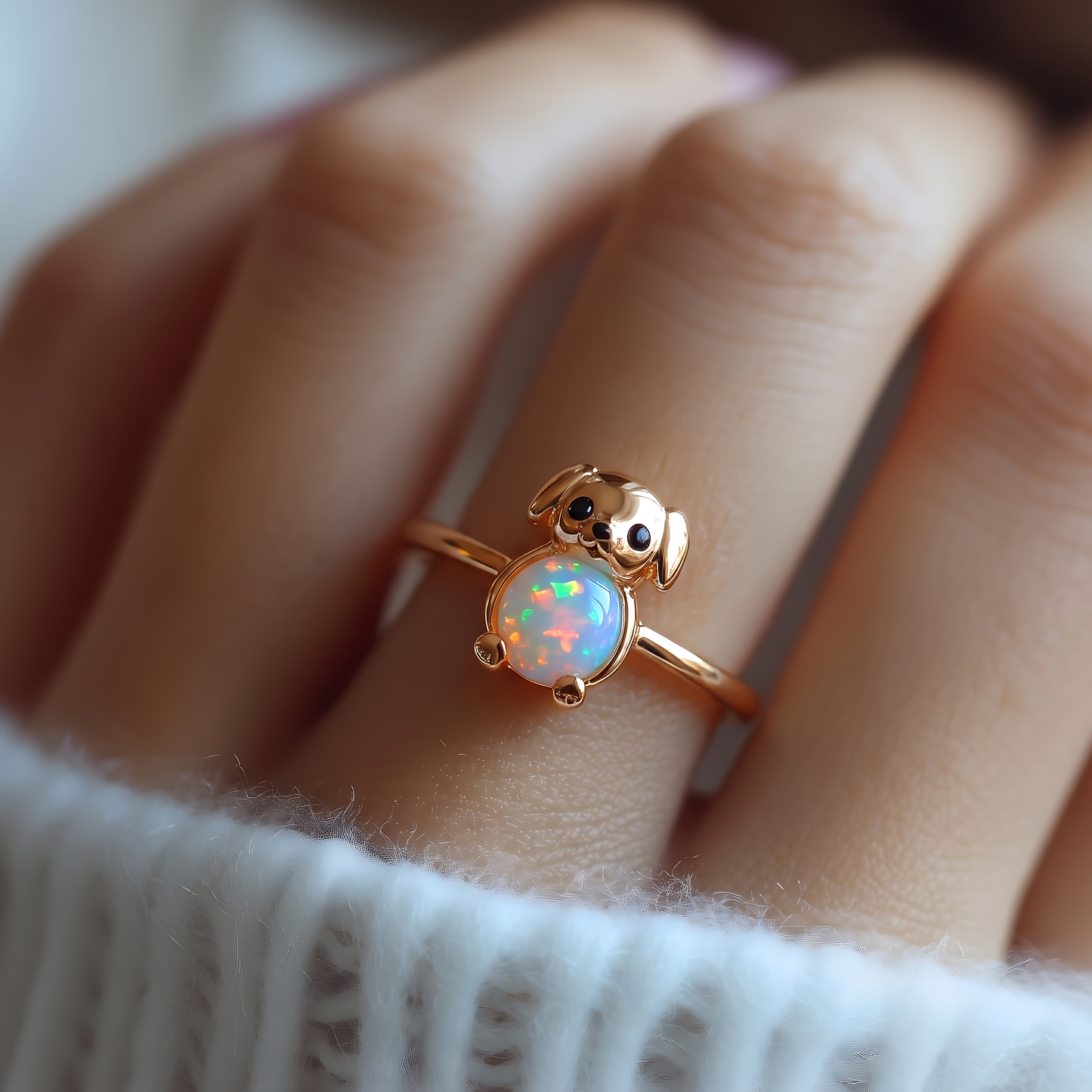 Dog Opal Ring
