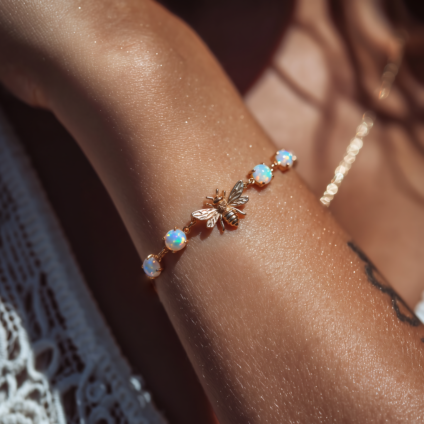 Bee Opal Bracelet
