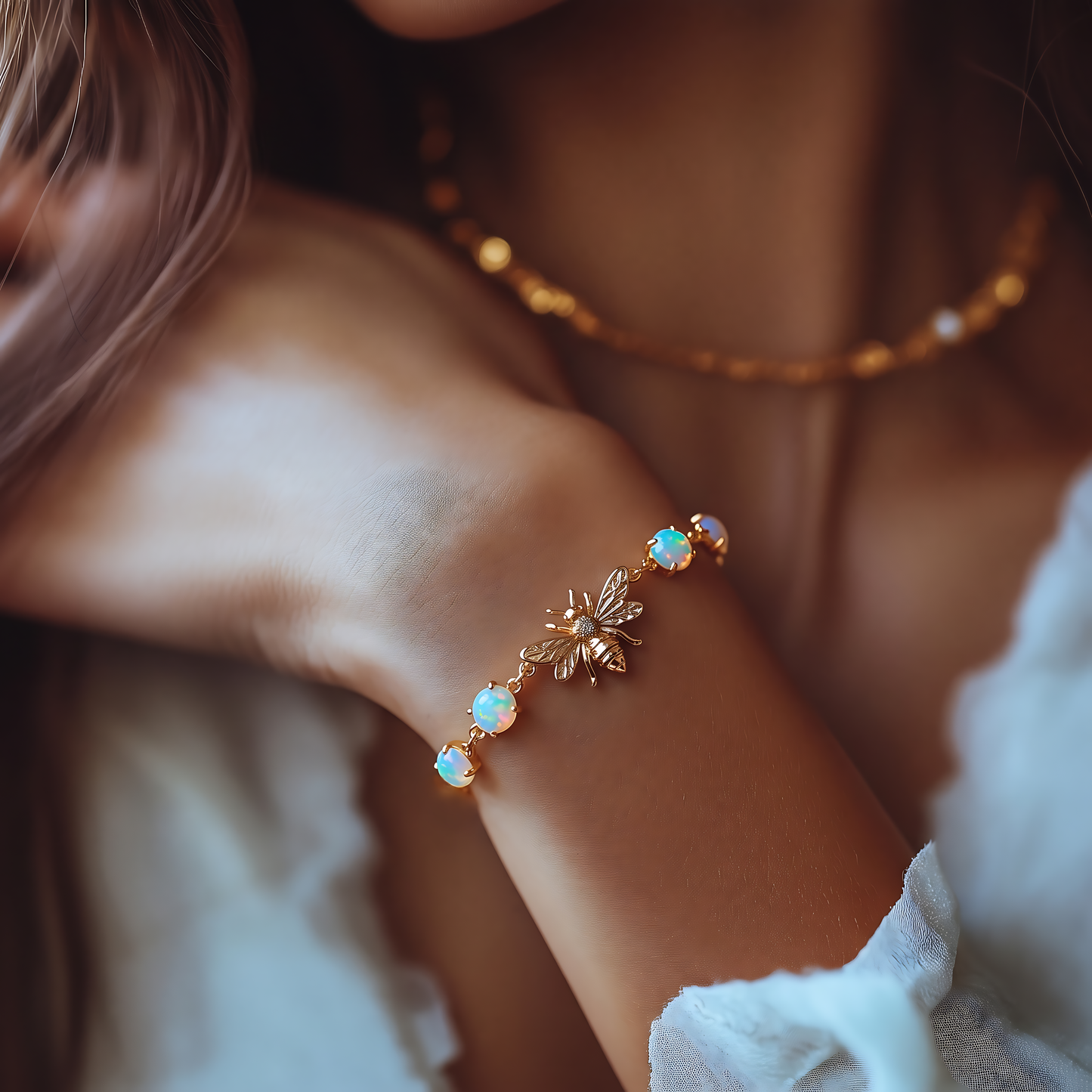 Bee Opal Bracelet
