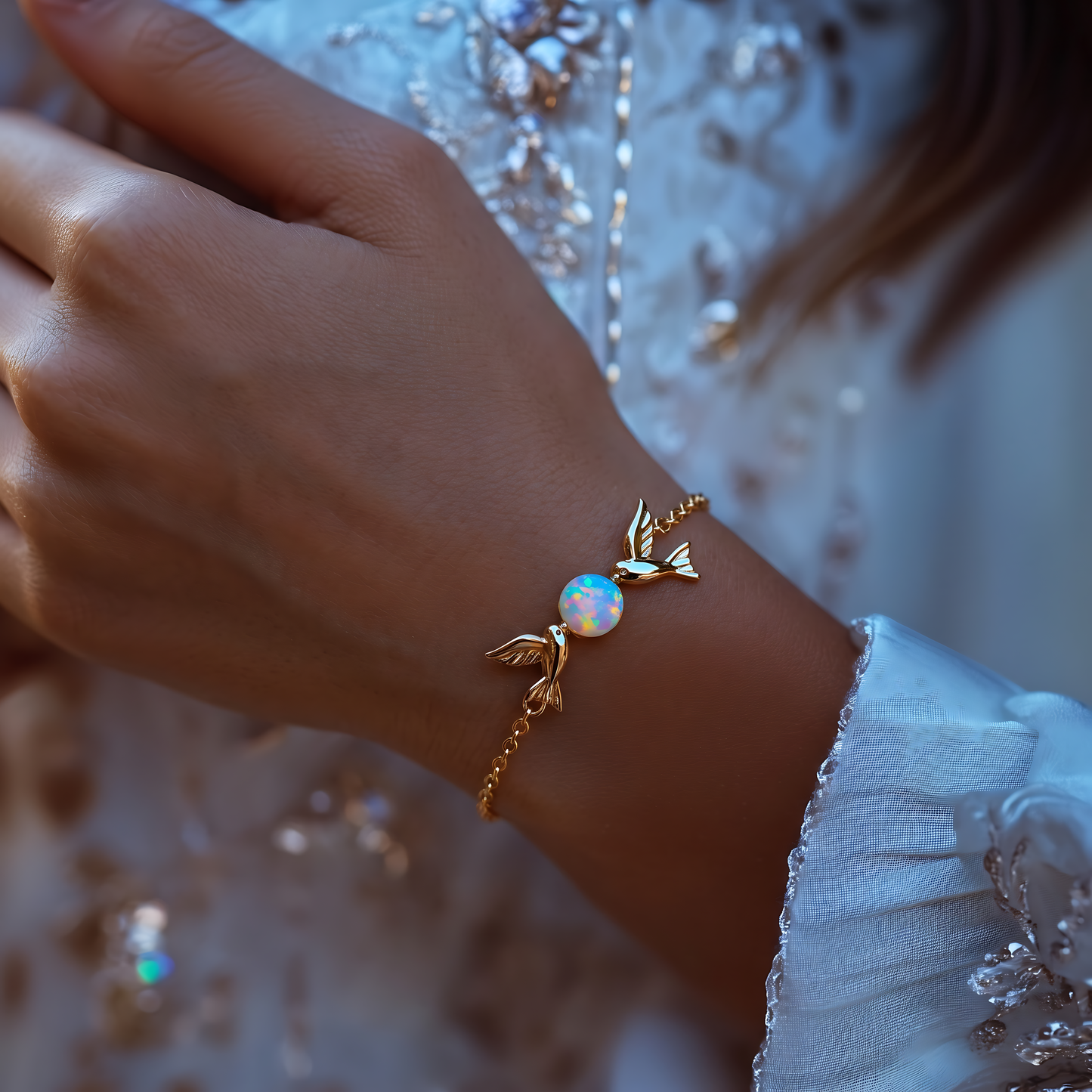 Bird Opal Bracelet