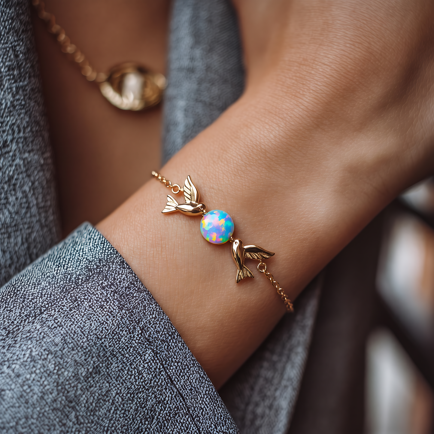 Bird Opal Bracelet