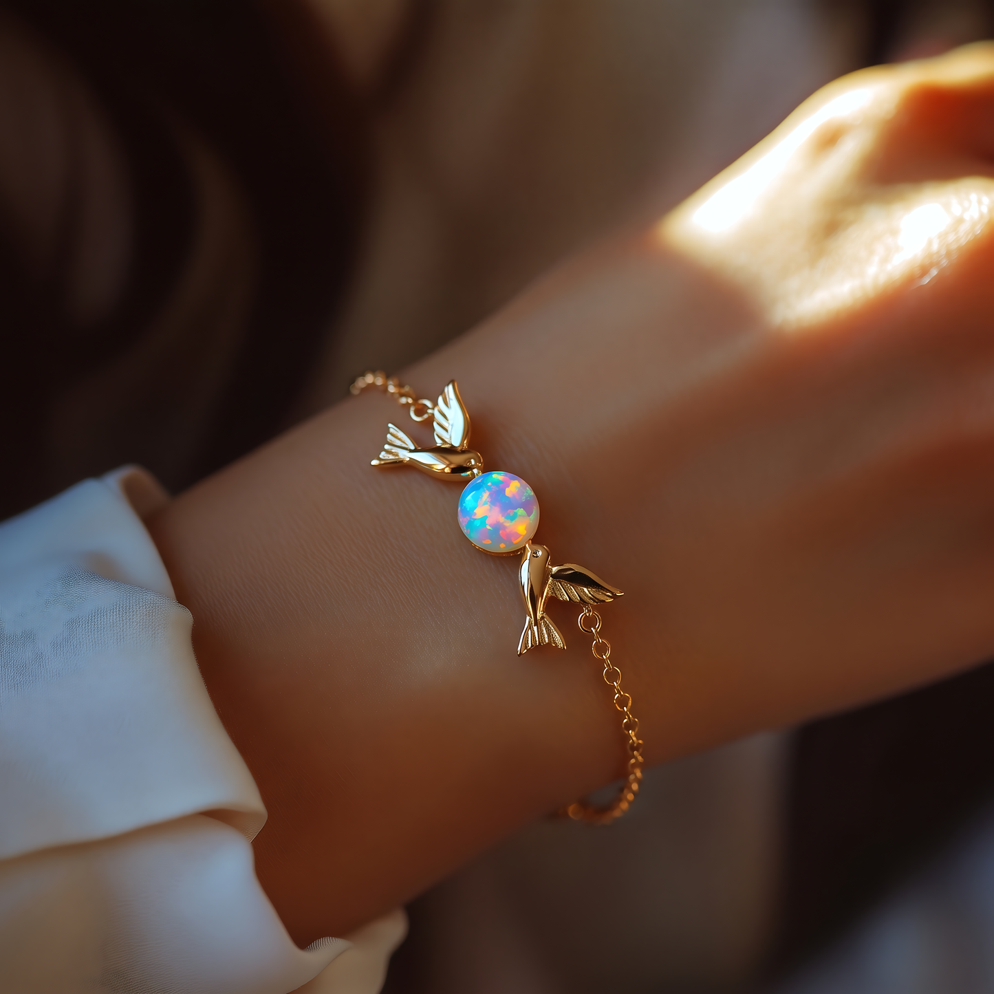 Bird Opal Bracelet