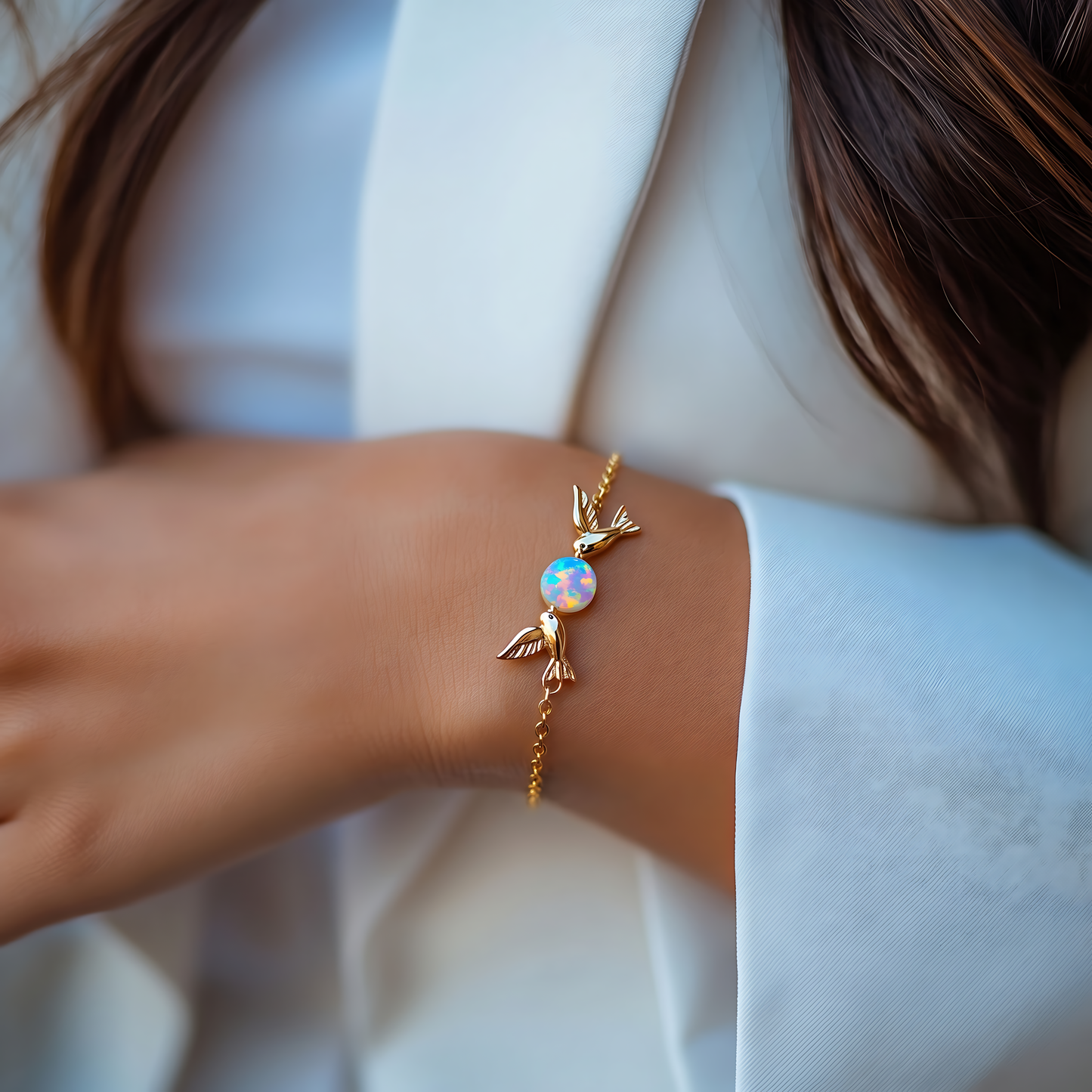 Bird Opal Bracelet