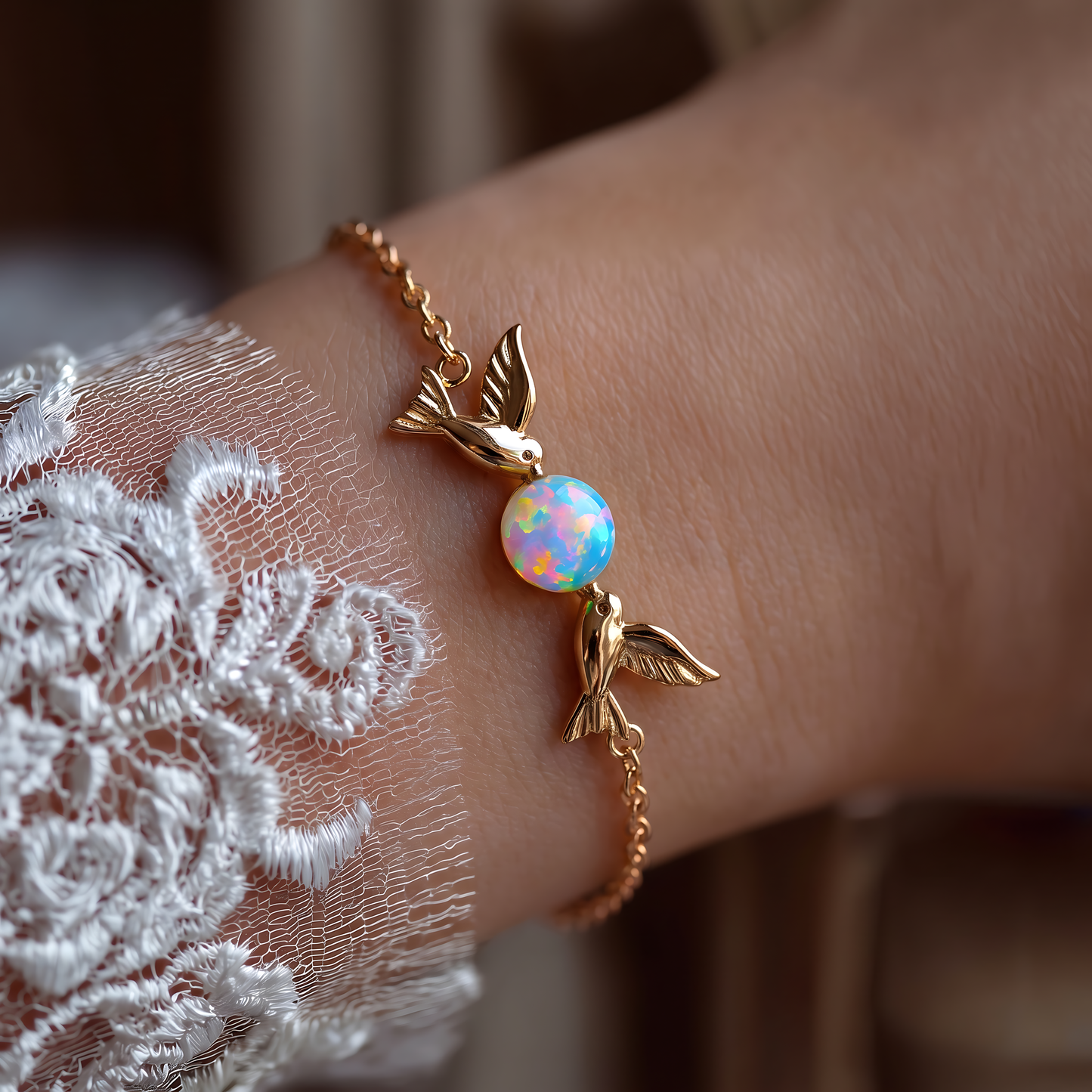Bird Opal Bracelet