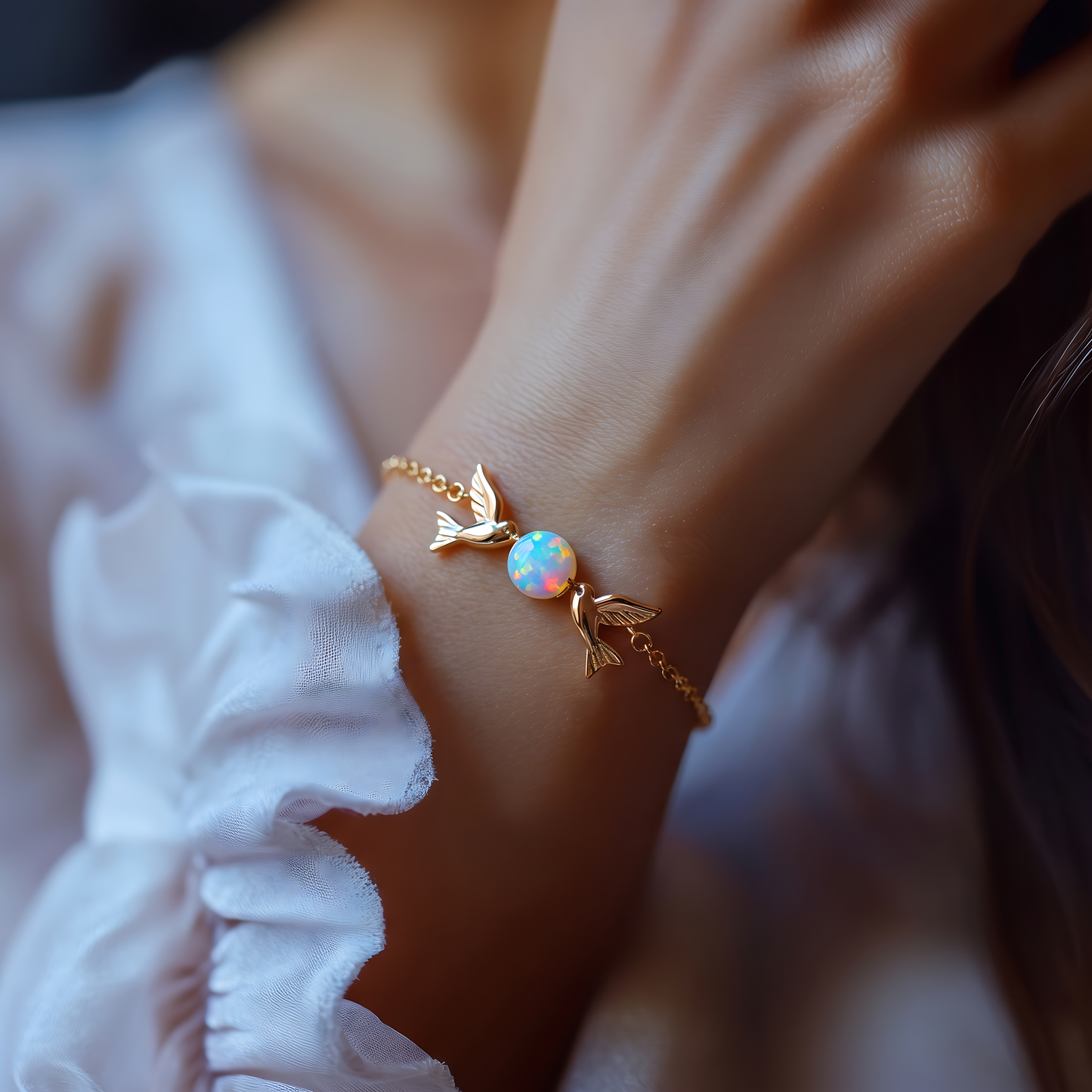 Bird Opal Bracelet