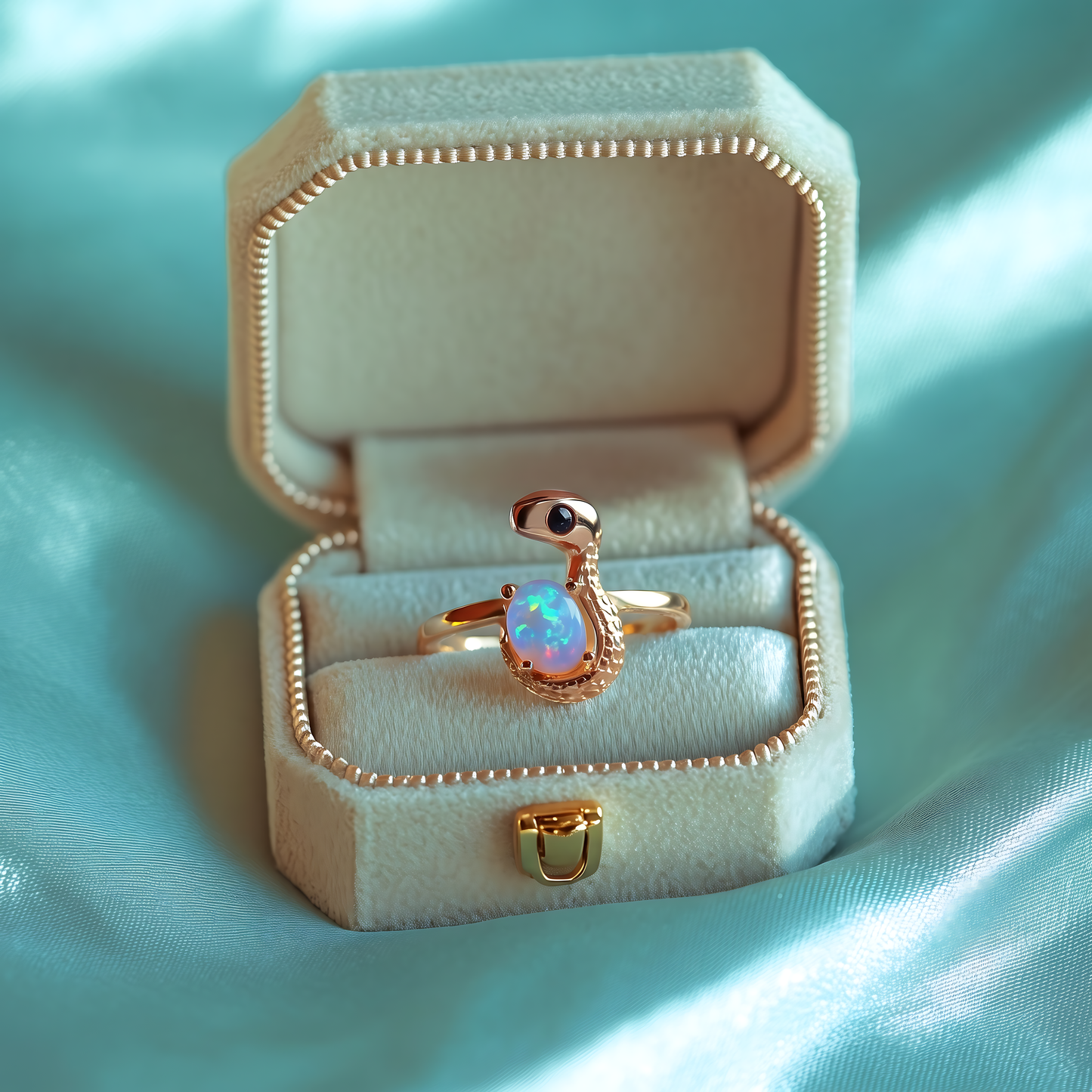 Snake Opal Ring