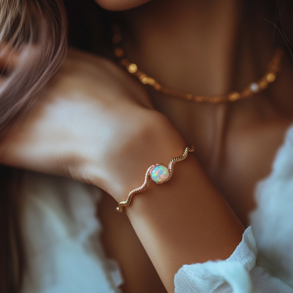 Snake Opal Bracelet