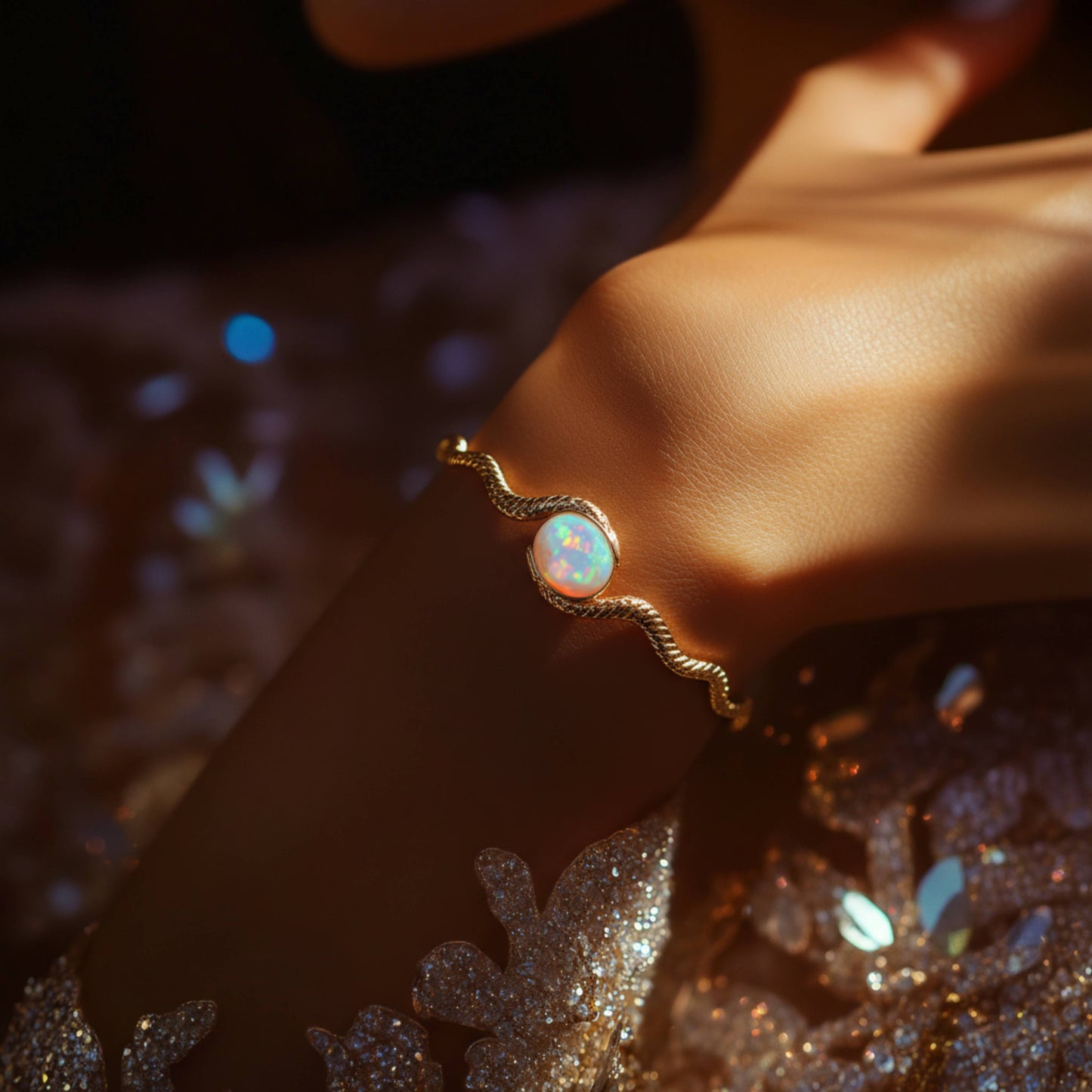 Snake Opal Bracelet